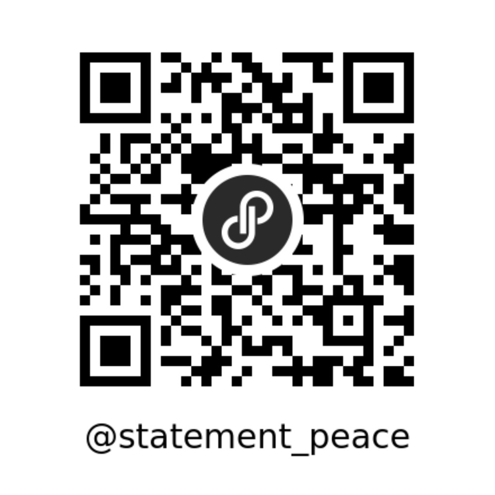 You can like QR code or share it. Thanks! ☮️